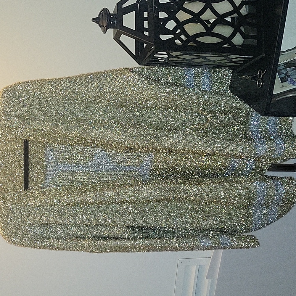 Gold Glitter Women's Jacket